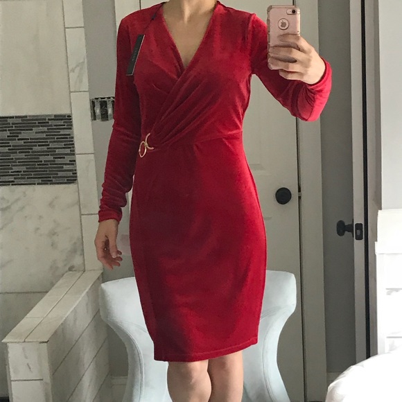 T Tahari velvet dress - Picture 6 of 6